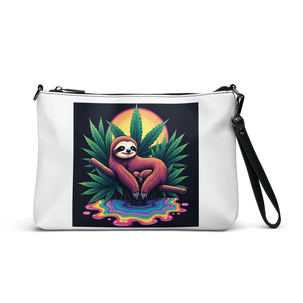 chilling sloth Crossbody Bag